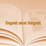 Difference between Input & Imput? [Explained]