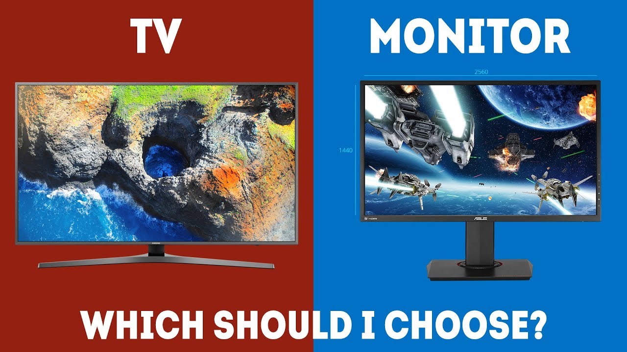 Monitor vs TV 